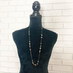 J.‎ Crew Silver Ball Necklace